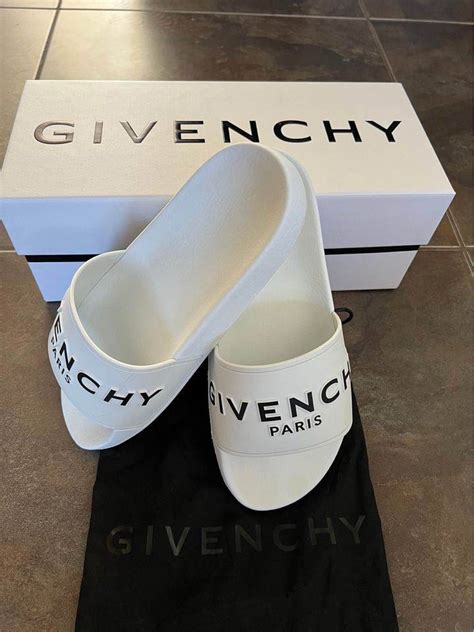 givenchy slides white stars price|Givenchy slides sale.